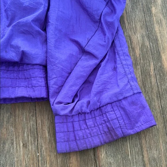 Vintage Purple Windbreaker 90’s Jacket - Picture 2 of 11